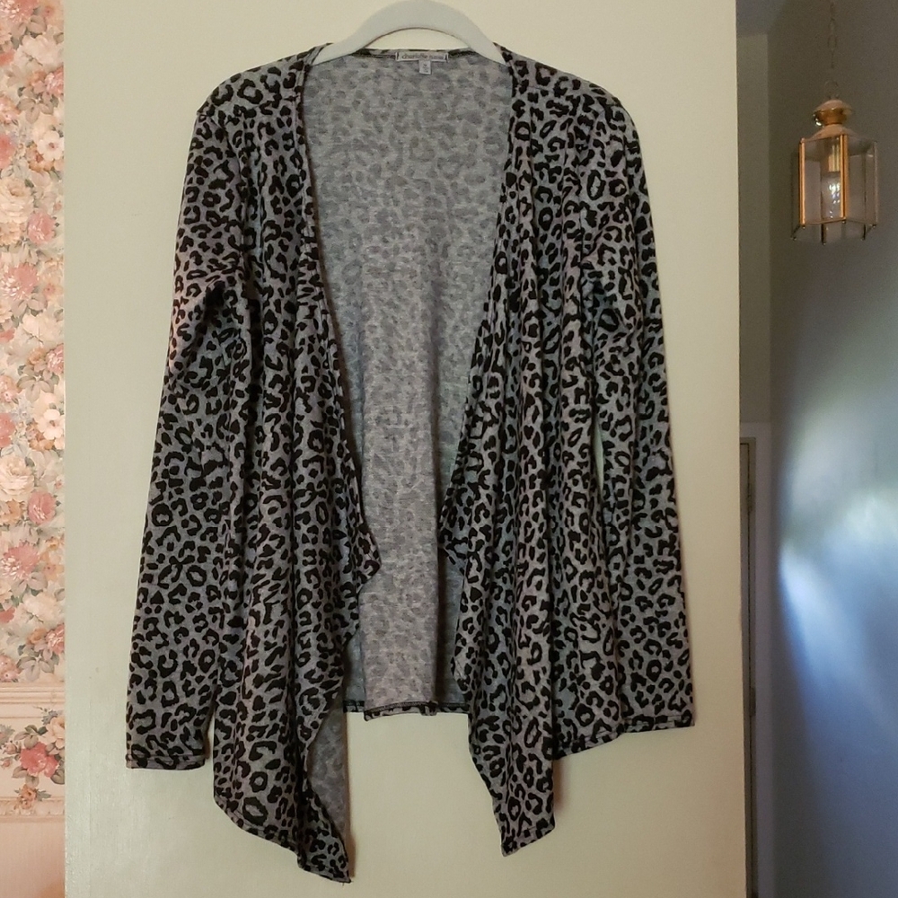 NWOT Leopard Print Cardigan